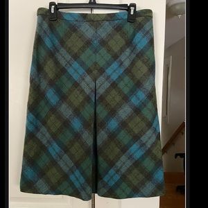 Pendleton Wool Skirt size 12 perfect condition!